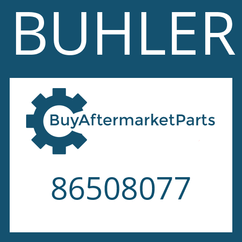 86508077 BUHLER AXLE HOUSING MACHINED