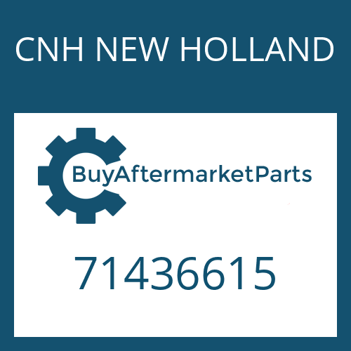 71436615 CNH NEW HOLLAND HOUSING