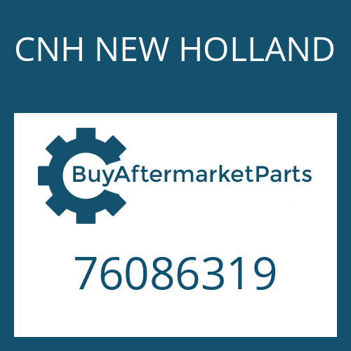 76086319 CNH NEW HOLLAND O RING