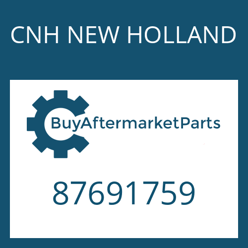 87691759 CNH NEW HOLLAND FITTING