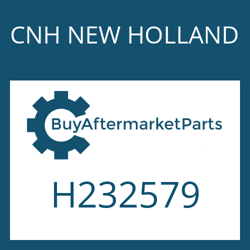 H232579 CNH NEW HOLLAND BOLT - HEX (50 PER)