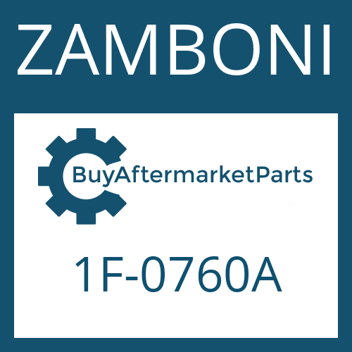 1F-0760A ZAMBONI U-JOINT KIT (R/B SPL55-3X)