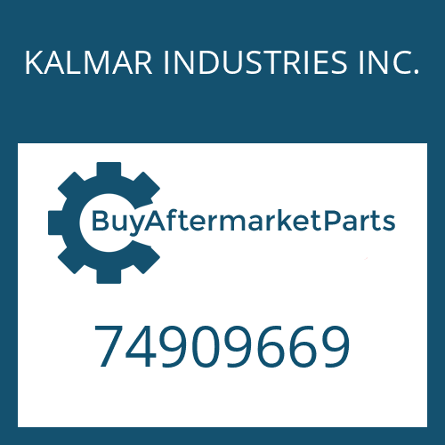 74909669 KALMAR INDUSTRIES INC. SHOE-SPRING