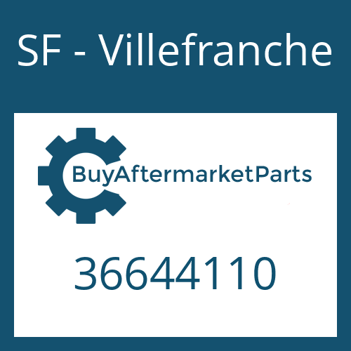 36644110 SF - Villefranche DRIVESHAFT