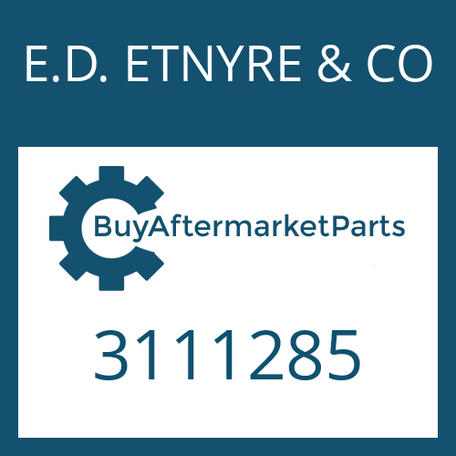 3111285 E.D. ETNYRE & CO 1480 WET BRAKE 5.38 STD