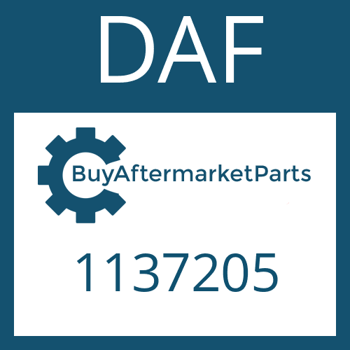 1137205 DAF HUB EXTENSION