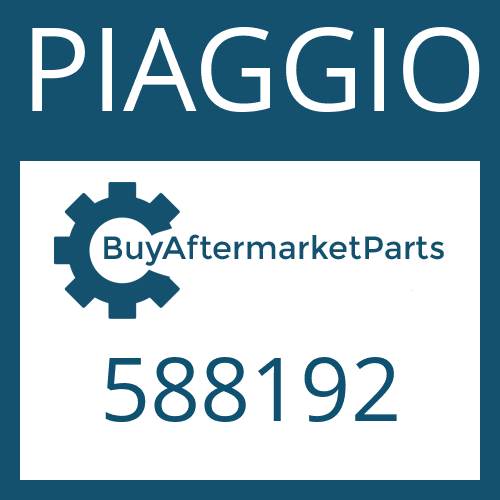 588192 PIAGGIO DRIVESHAFT WITH LENGTH COMPENSATION