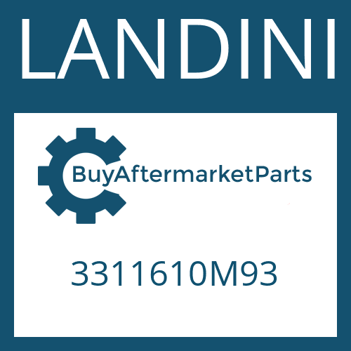 3311610M93 LANDINI DIFFERENTIAL SUPPORT ASSY