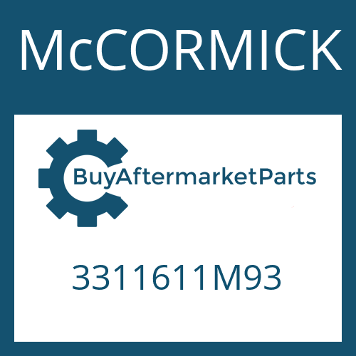 3311611M93 McCORMICK DIFFERENTIAL SUPPORT