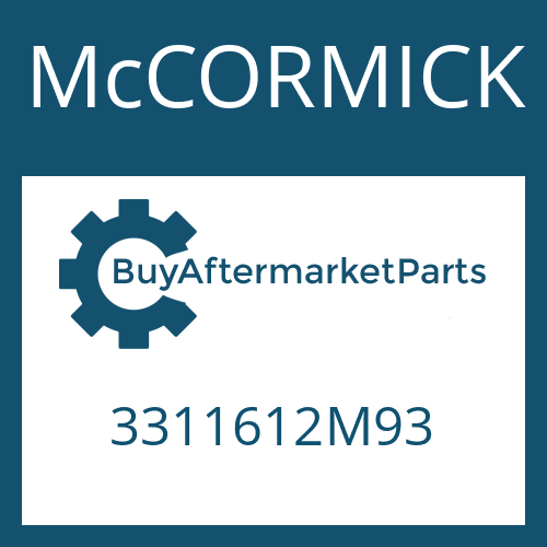 3311612M93 McCORMICK DIFFERENTIAL SUPPORT