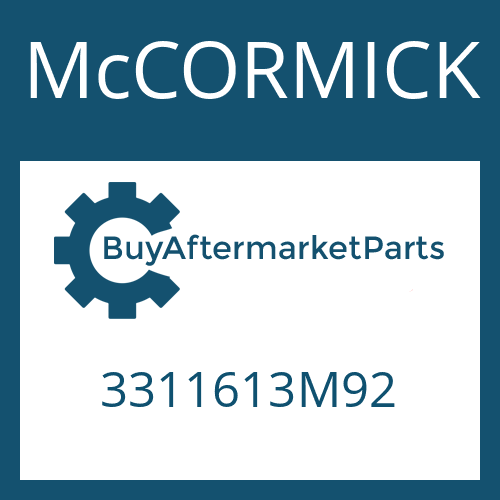 3311613M92 McCORMICK DIFFERENTIAL SUPPORT