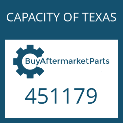 451179 CAPACITY OF TEXAS SHIM