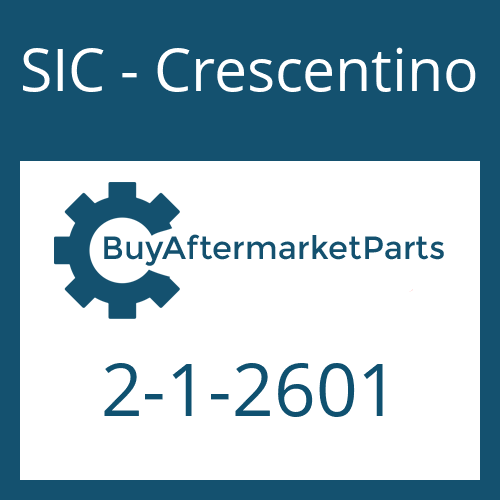 2-1-2601 SIC - Crescentino COMPANION FLANGE