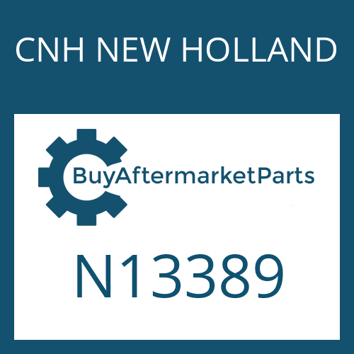 N13389 CNH NEW HOLLAND GEAR