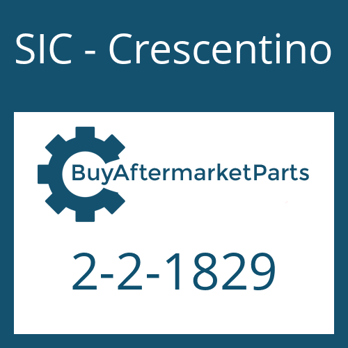 2-2-1829 SIC - Crescentino FLANGE YOKE 