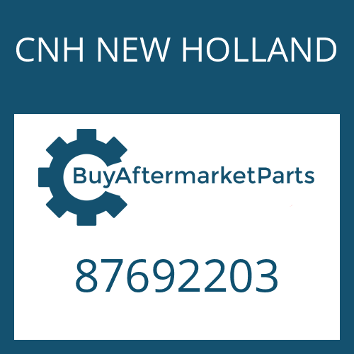 87692203 CNH NEW HOLLAND SHAFT