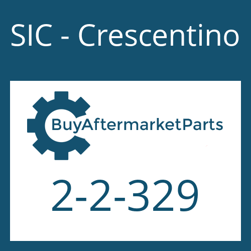 2-2-329 SIC - Crescentino FLANGE YOKE 