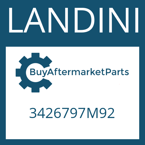 3426797M92 LANDINI STEERING AXLE HOUSING