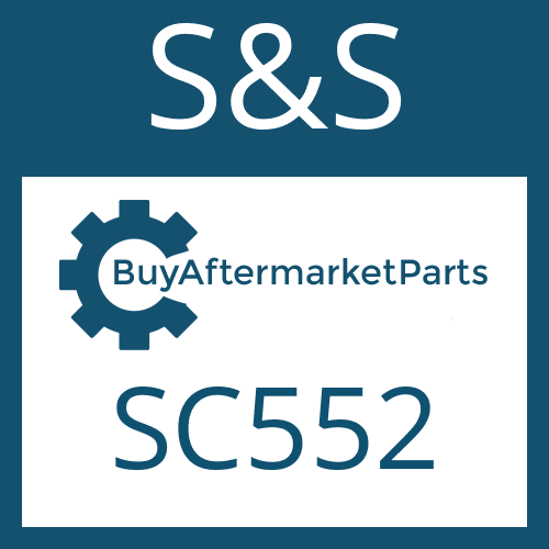 SC552 S&S BEARING AND SEAL KIT