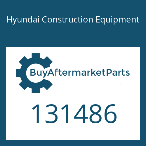 131486 Hyundai Construction Equipment SCREW