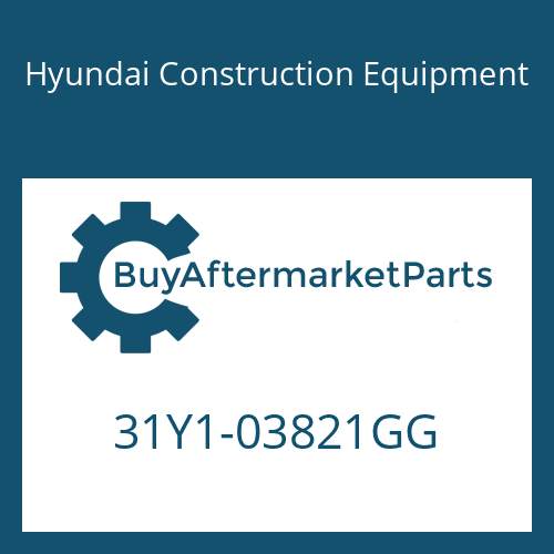 31Y1-03821GG Hyundai Construction Equipment BAND ASSY