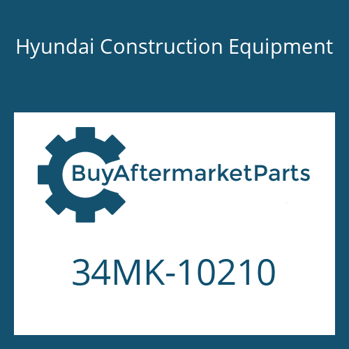 34MK-10210 Hyundai Construction Equipment VALVE ASSY-CHECK