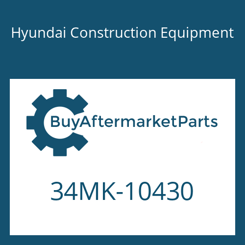 34MK-10430 Hyundai Construction Equipment TEE-TEST
