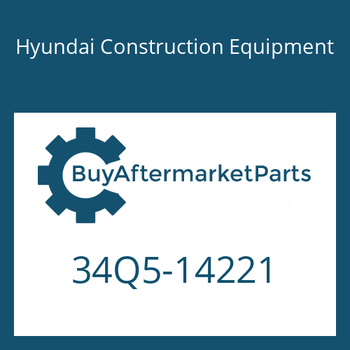 34Q5-14221 Hyundai Construction Equipment PIPE ASSY-RETURN
