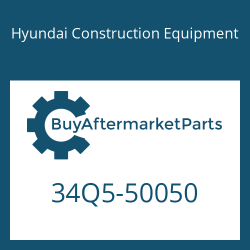 34Q5-50050 Hyundai Construction Equipment PIPE ASSY-HYD