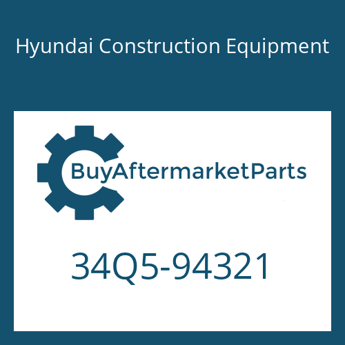 34Q5-94321 Hyundai Construction Equipment PIPE ASSY-HYD