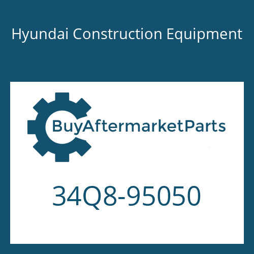 34Q8-95050 Hyundai Construction Equipment VALVE ASSY-STOP LH