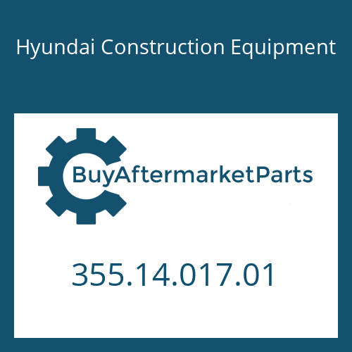 355.14.017.01 Hyundai Construction Equipment Flange