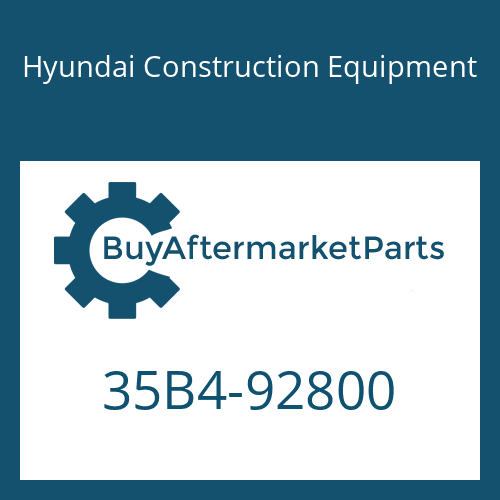 35B4-92800 Hyundai Construction Equipment BRACKET