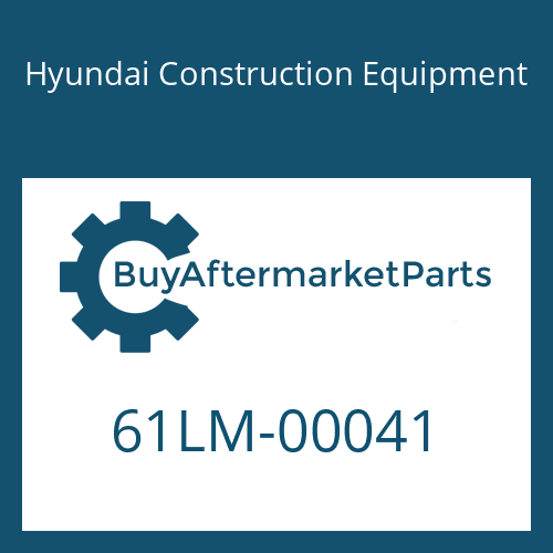 61LM-00041 Hyundai Construction Equipment CUTTINGEDGE