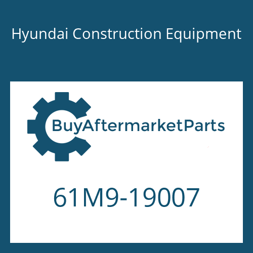 61M9-19007 Hyundai Construction Equipment BOOM ASSY