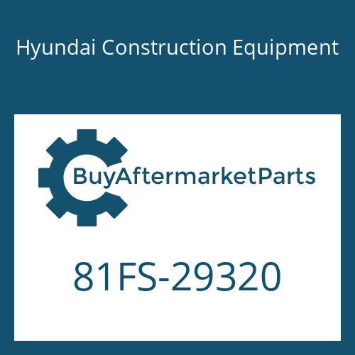 81FS-29320 Hyundai Construction Equipment TIRE ASSY-CASTER/VULKOLLAN