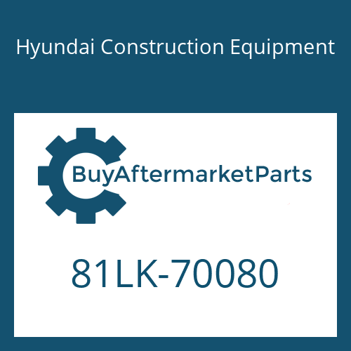 81LK-70080 Hyundai Construction Equipment PIPE ASSY-RH