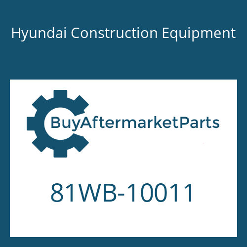 81WB-10011 Hyundai Construction Equipment AXLE ASSY-FRONT