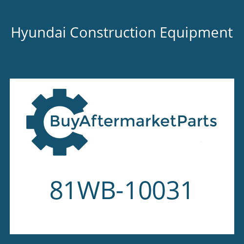81WB-10031 Hyundai Construction Equipment AXLE ASSY-FRONT