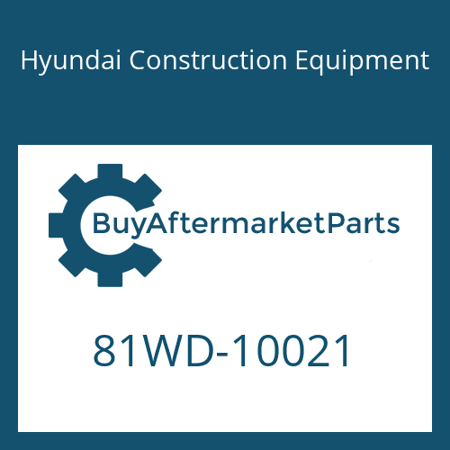 81WD-10021 Hyundai Construction Equipment AXLE ASSY-FRONT