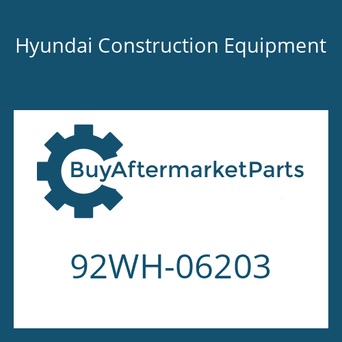 92WH-06203 Hyundai Construction Equipment DECAL KIT-B