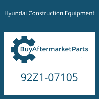 92Z1-07105 Hyundai Construction Equipment DECAL KIT-B