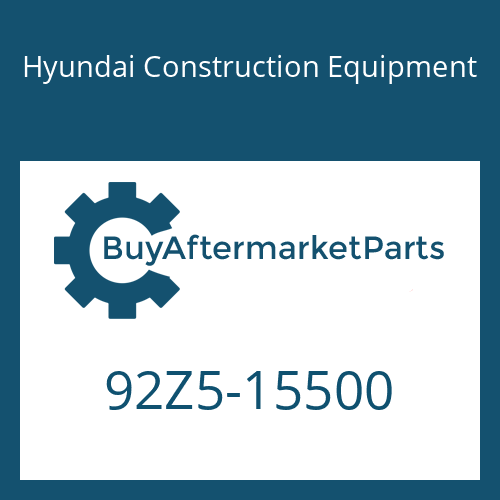 92Z5-15500 Hyundai Construction Equipment DECAL-MODEL NAME