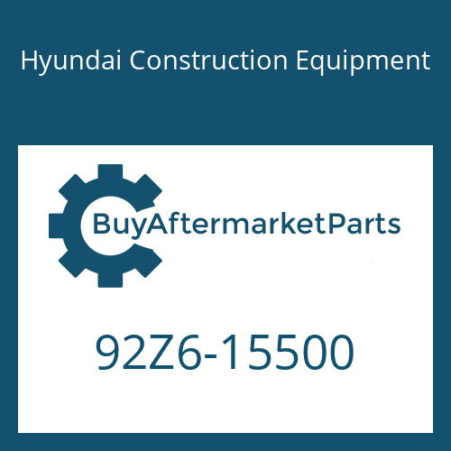 92Z6-15500 Hyundai Construction Equipment DECAL-MODEL NAME