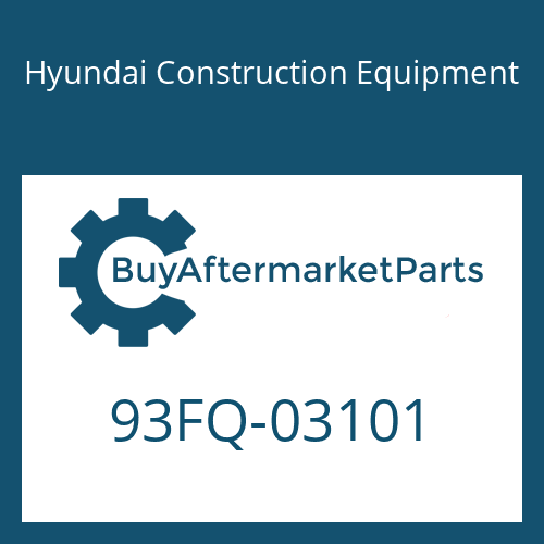 93FQ-03101 Hyundai Construction Equipment DECAL-SPECSHEET