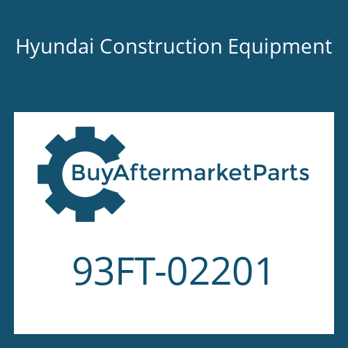 93FT-02201 Hyundai Construction Equipment DECAL-MODEL NAME
