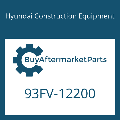 93FV-12200 Hyundai Construction Equipment DECAL-MODEL NAME