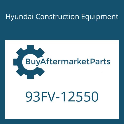 Hyundai Construction Equipment 93FV-12550 - DECAL-MODEL NAME for Heavy Equipment