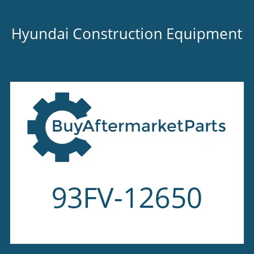 93FV-12650 Hyundai Construction Equipment DECAL-MODEL NAME
