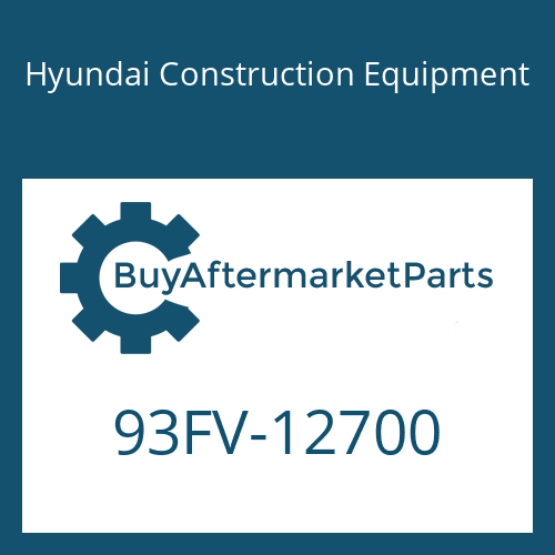 93FV-12700 Hyundai Construction Equipment DECAL-MODEL NAME
